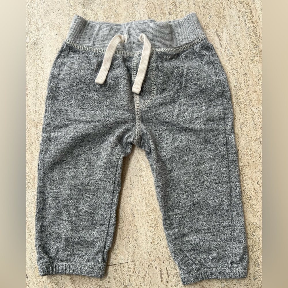 GAP Kids Gray Joggers with Drawstring